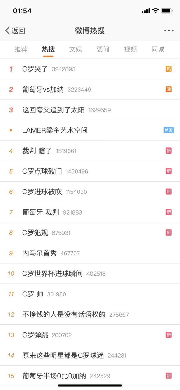 关于C罗赛后谦逊发言登热搜，巴黎圣日耳曼爆冷上海申花引发热议的信息